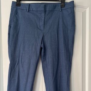 LOFT Riviera Slim Cropped Ankle Pants with Modern Fit